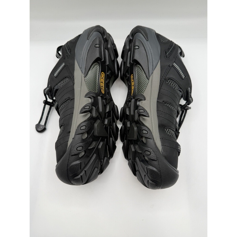 KEEN Atlanta Cool Steel Toe Work Shoes,Men's 10.5 EE,(X-WIDE),Black,EH Rated,NIB - Picture 8 of 16